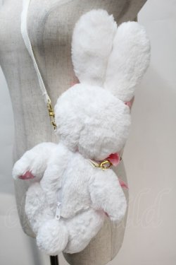 画像2: Angelic Pretty / リリカルバニーぬいぐるみポーチ  白 S-25-10-23-039-AP-BG-HR-ZS