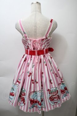 画像2: Angelic Pretty / Cherry Stampジャンパースカート  ピンク S-25-10-24-026-AP-OP-HR-ZT029