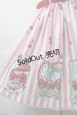 画像4: Angelic Pretty / Cherry Stampジャンパースカート  ピンク S-25-10-24-026-AP-OP-HR-ZT029
