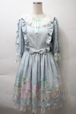 画像1: Angelic Pretty / Un Birthdayワンピース  サックス S-25-10-24-028-AP-OP-HR-ZT304