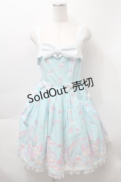 画像1: Angelic Pretty / MilkyPlanetジャンパースカート  サックス S-25-10-24-029-AP-OP-HR-ZS