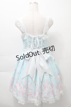 画像2: Angelic Pretty / MilkyPlanetジャンパースカート  サックス S-25-10-24-029-AP-OP-HR-ZS