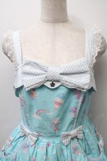 画像3: Angelic Pretty / MilkyPlanetジャンパースカート  サックス S-25-10-24-029-AP-OP-HR-ZS (3)