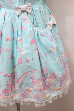 画像4: Angelic Pretty / MilkyPlanetジャンパースカート  サックス S-25-10-24-029-AP-OP-HR-ZS