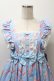 画像3: Angelic Pretty / MELODY TOYSハイウエストジャンパースカート  サックス S-25-10-24-030-AP-OP-AS-ZS (3)