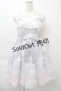 Angelic Pretty / Misty Sky Brilliant ColorジャンパースカートSet  Melancholic Moon(グレーピンク) S-25-10-24-033-AP-OP-SZ-ZS