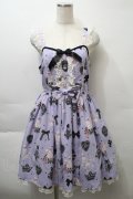 Angelic Pretty / Mademoiselle de Paris Specialジャンパースカート  ラベンダー S-25-10-24-034-AP-OP-AS-ZS