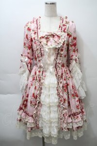 BABY,THE STARS SHINE BRIGHT / シュガーブーケロココワンピース  ピンク S-25-10-24-004-BA-OP-SA-ZS