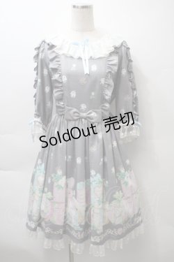 画像1: Angelic Pretty / Un Birthdayワンピース  グレー S-25-10-24-037-AP-OP-SZ-ZT243