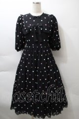 Angelic Pretty / Candy Petit Heartワンピース  黒 S-25-10-24-038-AP-OP-AS-ZT244