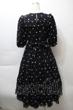 画像2: Angelic Pretty / Candy Petit Heartワンピース  黒 S-25-10-24-038-AP-OP-AS-ZT1026S