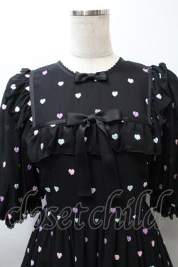 画像3: Angelic Pretty / Candy Petit Heartワンピース  黒 S-25-10-24-038-AP-OP-AS-ZT1026S