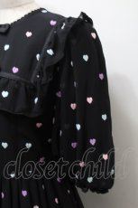 画像4: Angelic Pretty / Candy Petit Heartワンピース  黒 S-25-10-24-038-AP-OP-AS-ZT244 (4)