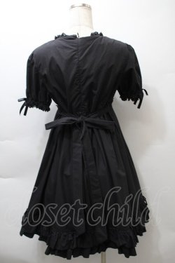 画像2: metamorphose / ハイウエスト袖付ジャンパースカート  黒 S-25-10-24-039-ME-OP-HR-ZS