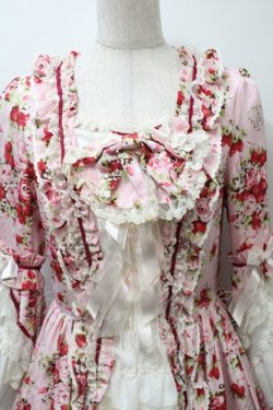 画像3: BABY,THE STARS SHINE BRIGHT / シュガーブーケロココワンピース  ピンク S-25-10-24-004-BA-OP-SA-ZS