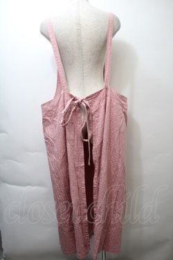 画像2: PINK HOUSE / ロゴ刺繍エプロン  ピンク S-25-10-24-1035-LO-SK-HR-ZS