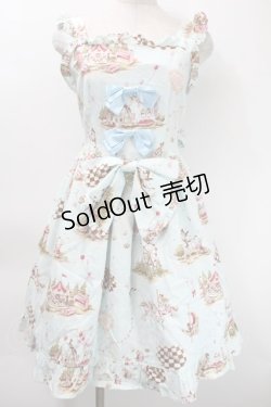 画像1: BABY,THE STARS SHINE BRIGHT / アリスインファンフェアジャンパースカート  ミント S-25-10-24-1036-BA-OP-HR-ZS