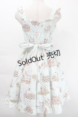 画像2: BABY,THE STARS SHINE BRIGHT / アリスインファンフェアジャンパースカート  ミント S-25-10-24-1036-BA-OP-HR-ZS