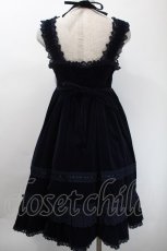 画像2: BABY,THE STARS SHINE BRIGHT / 別珍ベビードールジャンパースカート  紺 S-25-10-24-1038-BA-OP-AS-ZS (2)