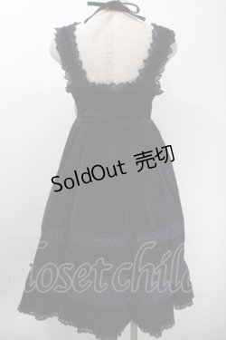 画像2: BABY,THE STARS SHINE BRIGHT / 別珍ベビードールジャンパースカート  紺 S-25-10-24-1038-BA-OP-AS-ZS