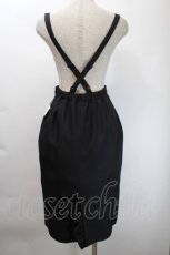 画像2: MILK / Shop girlジャンパースカート  黒 S-25-10-24-1040-ML-OP-HR-ZS (2)