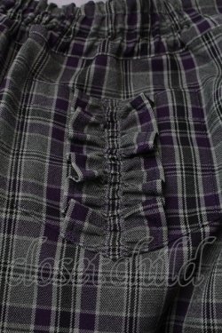 画像3: MILK / Check Checkキュロット  グレーｘパープル S-25-10-24-1054-ML-PA-HR-ZS