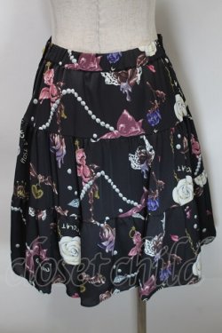 画像2: MILK / ショコラローズスカート  ブラックチョコ S-25-10-24-1056-ML-SK-HR-ZS