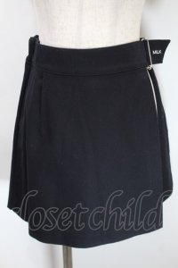 MILK / Wrap キュロット  黒 S-25-10-24-1059-ML-PA-HR-ZS