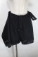 画像4: MILK / Wrap キュロット  黒 S-25-10-24-1059-ML-PA-HR-ZS (4)