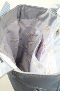 画像4: Maison de FLEUR / シナモロールみるくミニダブルリボントートバッグ  サックス S-25-10-24-1006-LO-BG-AS-ZS