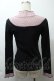 画像2: MILK / /Lady トップス  黒xピンク S-25-10-24-1025-ML-TO-HR-ZS (2)