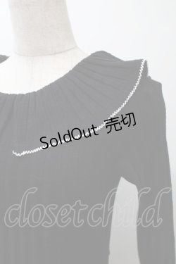 画像3: MILK / フリルカラー  黒x白 S-25-10-24-1026-ML-TO-HR-ZS