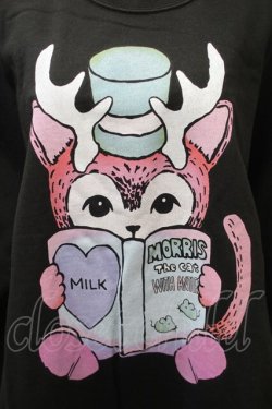 画像3: MILK / MORRIS×MILK トップス  黒 S-25-10-24-1029-ML-TO-HR-ZS