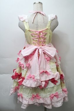 画像2: BABY,THE STARS SHINE BRIGHT / Cutie Whipped cream parfaitジャンパースカート  レモン S-25-10-24-007-BA-OP-AS-ZS