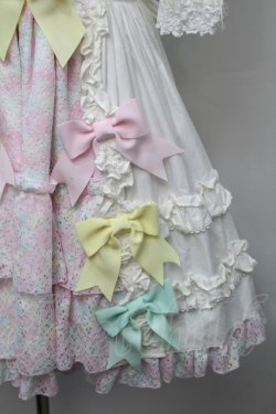 画像5: BABY,THE STARS SHINE BRIGHT / はるちゃんの花舞うEternal Gardenワンピース  オフ白(バーバリー) S-25-10-24-008-BA-OP-SZ-ZT300