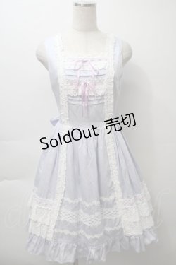 画像1: BABY,THE STARS SHINE BRIGHT / レースフリルジャンパースカート  ラベンダー S-25-10-24-011-BA-OP-HR-ZS