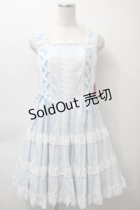 BABY,THE STARS SHINE BRIGHT / ミルフィーユジャンパースカート（2022年）  サックス S-25-10-24-012-BA-OP-AS-ZS