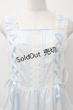 画像3: BABY,THE STARS SHINE BRIGHT / ミルフィーユジャンパースカート（2022年）  サックス S-25-10-24-012-BA-OP-AS-ZS