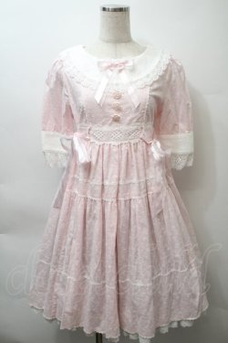 画像1: BABY,THE STARS SHINE BRIGHT / はわせティアードワンピース  ピンク S-25-10-24-002-BA-OP-AS-ZS