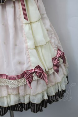 画像4: BABY,THE STARS SHINE BRIGHT / Etoile Filante  お星さまに願いを ジャンパースカート  ピンクＸボルドー S-25-10-24-014-BA-OP-SA-ZS