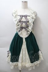 BABY,THE STARS SHINE BRIGHT / Filomenaジャンパースカート  グリーン S-25-10-24-017-BA-OP-SA-ZS