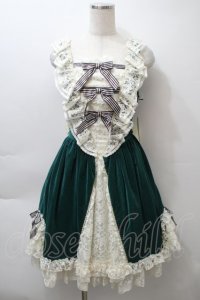 BABY,THE STARS SHINE BRIGHT / Filomenaジャンパースカート  グリーン S-25-10-24-017-BA-OP-SA-ZS