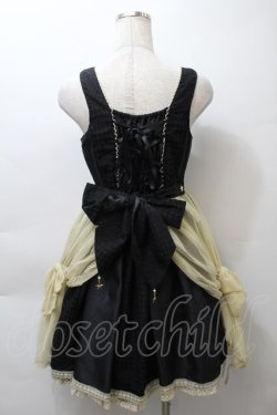 画像2: ALICE and the PIRATES / 夢か現か、記憶の中のPiste d'un cirque “Un”ジャンパースカート  黒 S-25-10-24-020-PA-OP-SZ-ZS