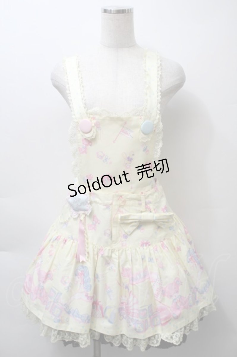 画像1: Angelic Pretty / Dreamyベビールームサロペット  イエロー S-25-10-24-022-AP-OP-SZ-ZT322 (1)