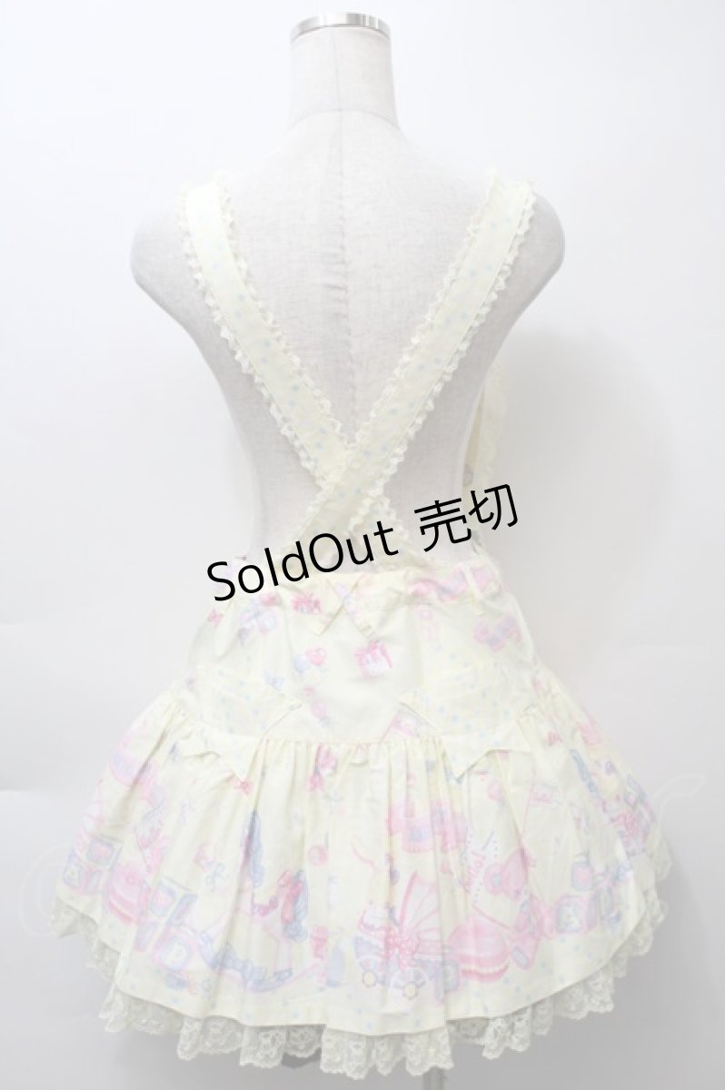 画像2: Angelic Pretty / Dreamyベビールームサロペット  イエロー S-25-10-24-022-AP-OP-SZ-ZT322 (2)