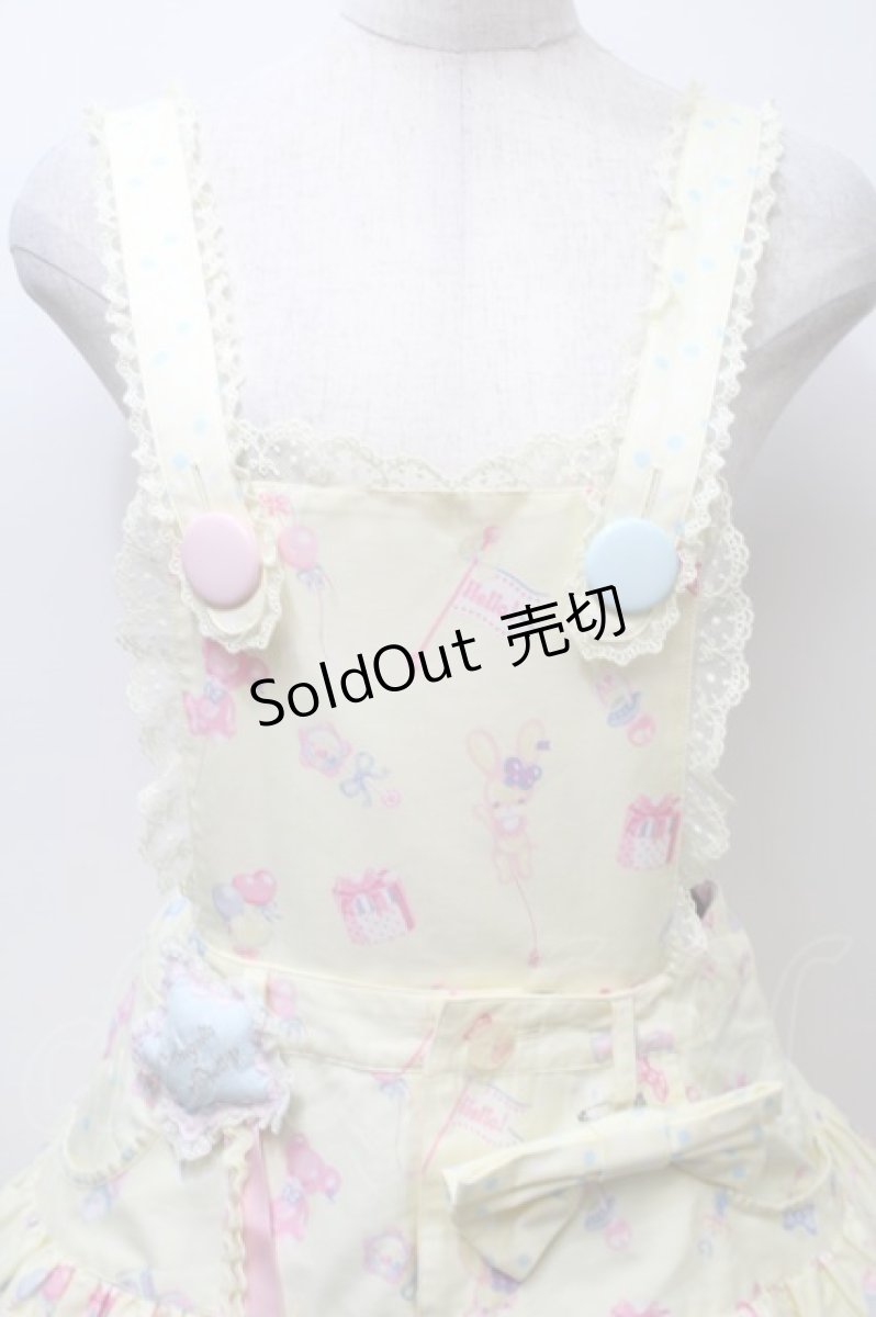 画像3: Angelic Pretty / Dreamyベビールームサロペット  イエロー S-25-10-24-022-AP-OP-SZ-ZT322 (3)
