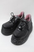 YOSUKE / 厚底スニーカー 27 黒 S-25-10-26-004-PU-SH-AS-ZS