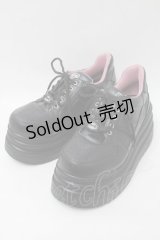 YOSUKE / 厚底スニーカー 27 黒 S-25-10-26-004-PU-SH-AS-ZS