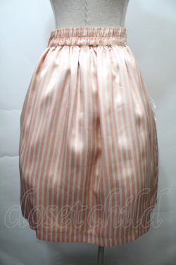 画像2: MILK / プティボンボンスカート  ピンクx白 S-25-10-26-052-ML-SK-HR-ZS