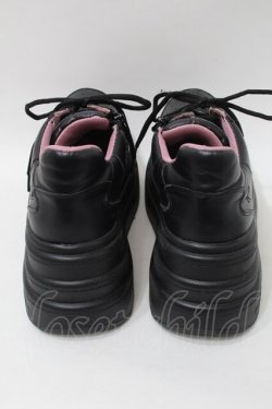 画像3: YOSUKE / 厚底スニーカー 27 黒 S-25-10-26-004-PU-SH-AS-ZS